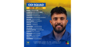 SLC: Sri Lanka ODI squad for Zimbabwe series