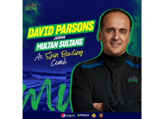 Former England Spin Bowling Coach David Parsons joins Multan Sultans