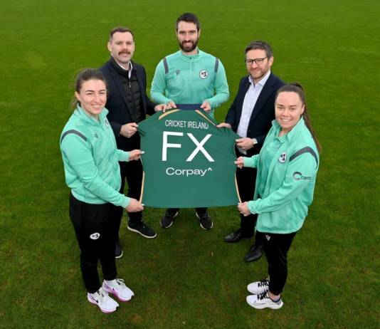 Corpay Cross-Border Named the Official FX Partner for Cricket Ireland