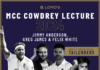 MCC Cowdrey Lecture sees England legend Stuart Broad join stars of popular cricket podcast, Tailenders