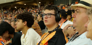 Sensory headphones available at Perth Scorchers games