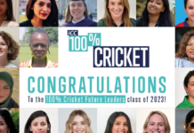 ICC: Mentees ready to shine in 2024 following the conclusion of the 100% Cricket Future Leaders Programme