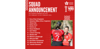 Cricket Hong Kong, China Women squads announced for ACC Women’s Premier Cup