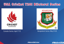 USA Cricket: USA to host Canada & Bangladesh in crucial T20I bilateral series in April and May