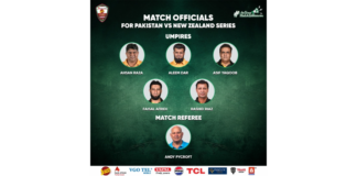 PCB: Match officials announced for Pakistan vs New Zealand T20I series