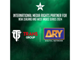 ARY & TransGroup consortium becomes PCB's International Media Rights Partner for New Zealand and West Indies series