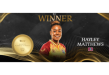 Matthews and Waseem named ICC Players of the month for April