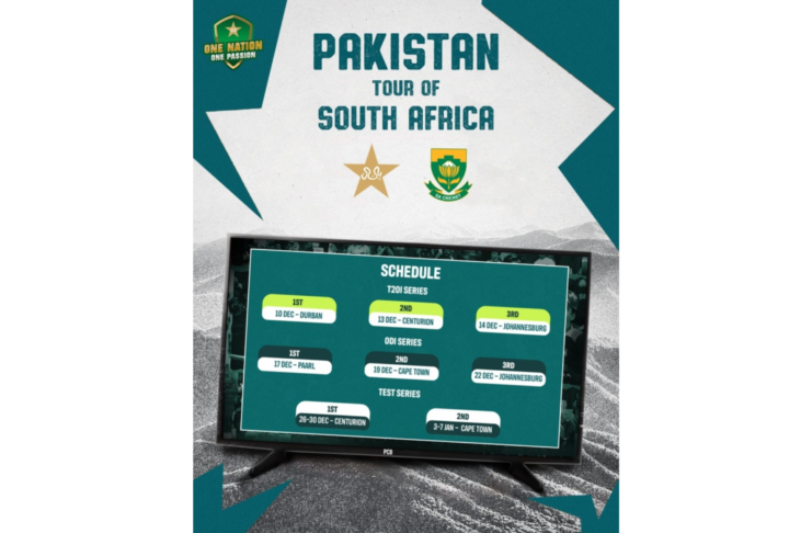 PCB: Pakistan confirm South Africa tour details