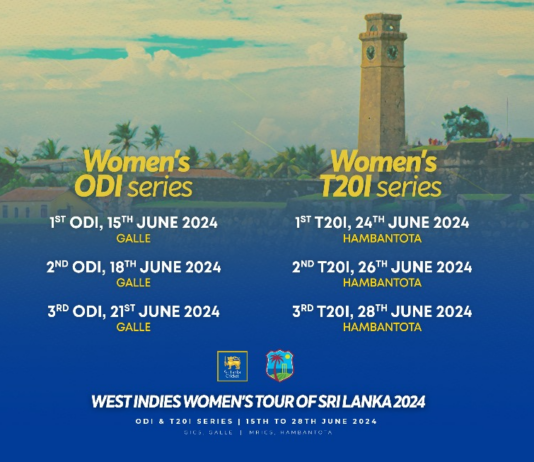 SLC: West Indies Women’s Tour of Sri Lanka 2024