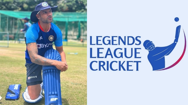 Shikhar Dhawan to play in Legends League Cricket