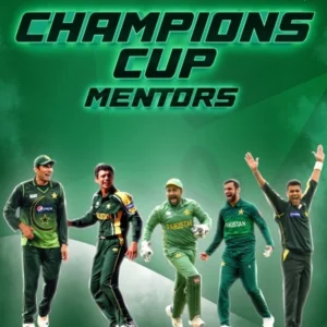 PCB unveils five legends as Champions Cup team mentor