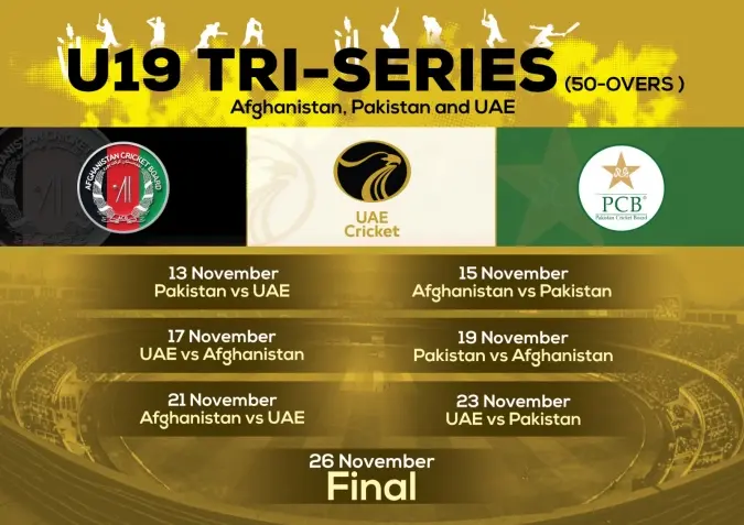 PCB: Pakistan U19 to take part in UAE tri-series