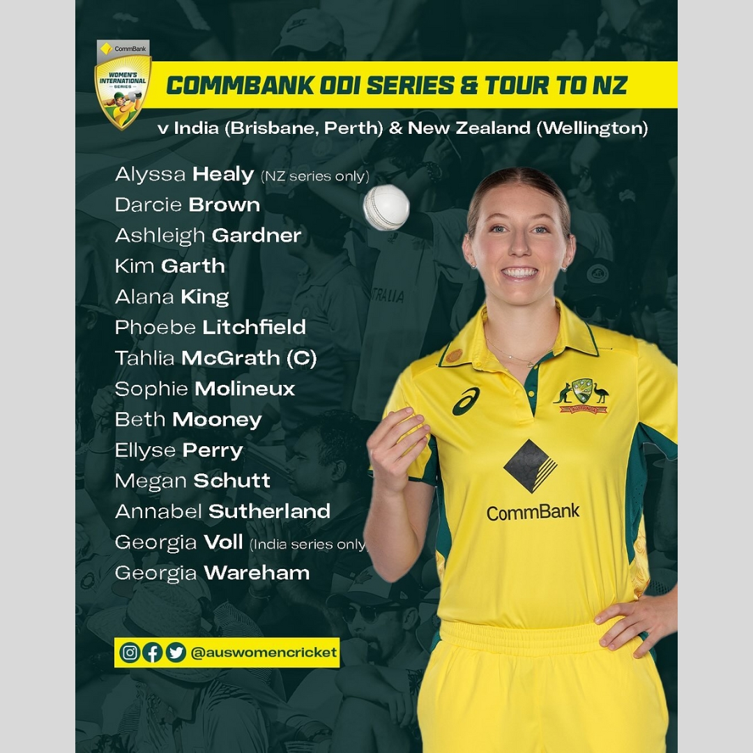 Cricket Australia Womens Squad