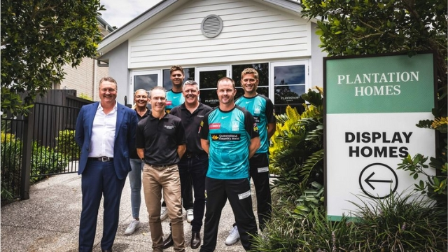 Brisbane Heat Partners Plantation Homes