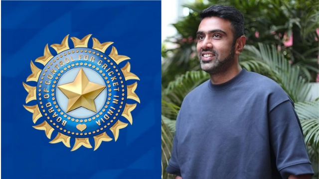 Ravichandran Ashwin, BCCI Logo