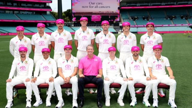 Australian Mens Cricket Team and Glenn McGrath