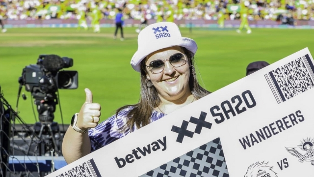 Betway SA20 1 millionth ticket holder