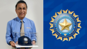 Sunil Gavaskar BCCI Logo