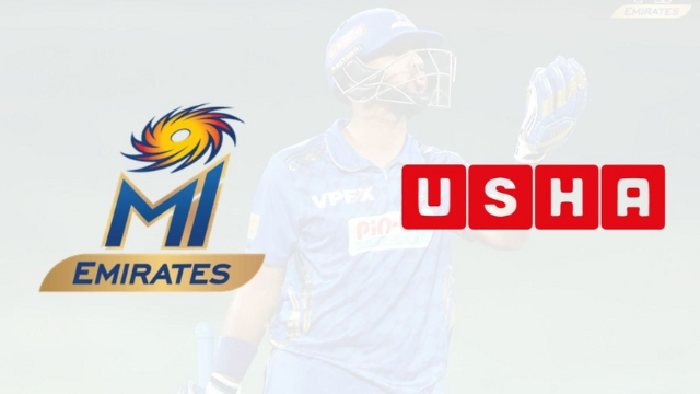MI Emirates & Usha Logo