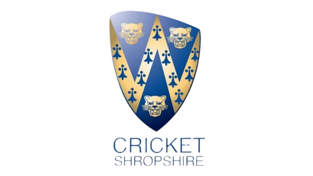 Cricket Shropshire Logo