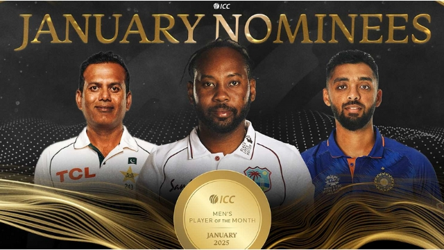 ICC Player of the Month nominees