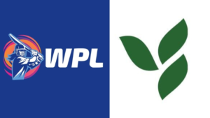 WPL (Women’s Premier League) logo displayed alongside the Herbalife logo, indicating a sponsorship or partnership for the 2025 WPL season.