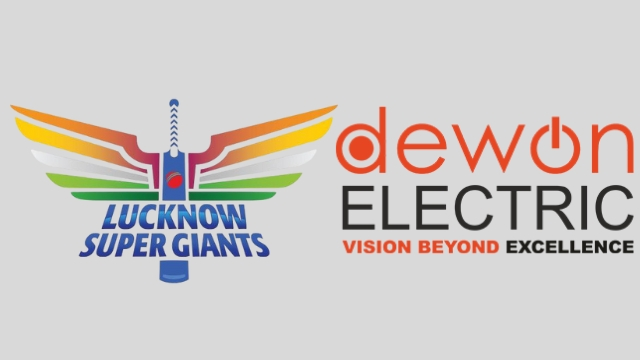 Lucknow Super Giants, Dewon Electric Logos