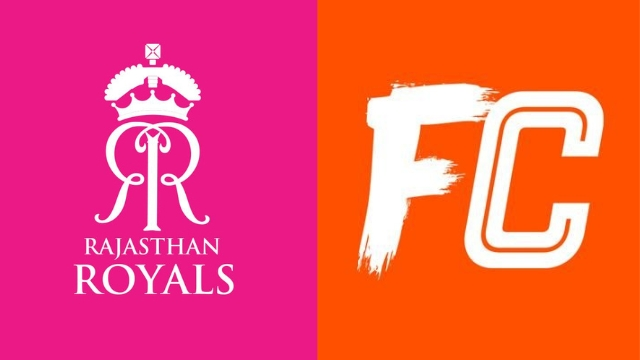 Rajasthan Royals and FanCode Logos