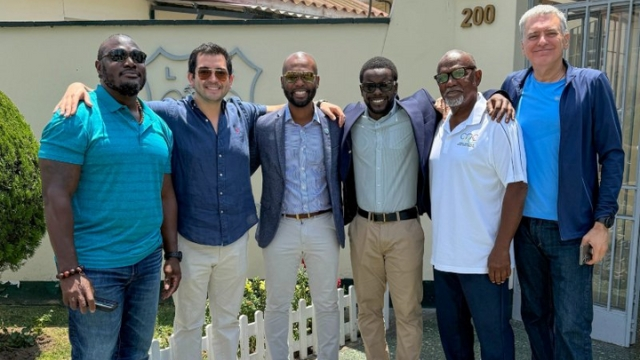 Cricket West Indies (CWI) President Dr. Kishore Shallow visits Peru