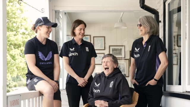 Lydia Greenway, Lynne Thomas, Carole Cornthwaite (nee Hodges) and Heather Knight
