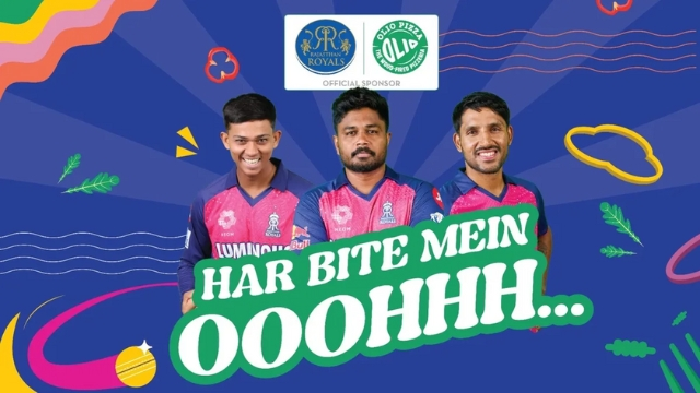Olio Official partner of Rajasthan Royals