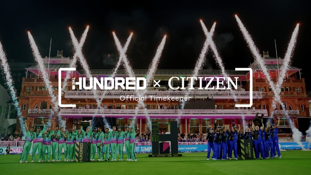 The Hundred partners with CITIZEN Watch UK