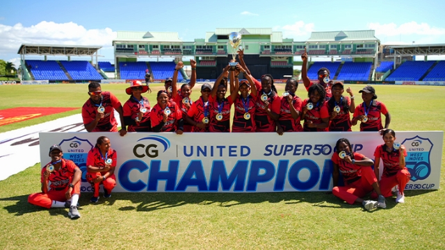 Trinidad & Tobago Womens Team on Winning the CG United Women’s Super50 Cup
