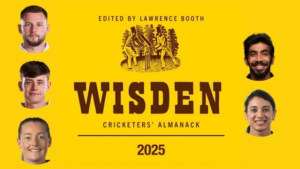 Atkinson, Smith, Bumrah, Mandanna, and Ecclestone, Wisden