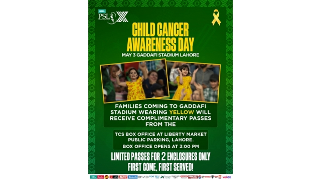 psl-child-cancer-awareness-day-2025-gaddafi-stadium