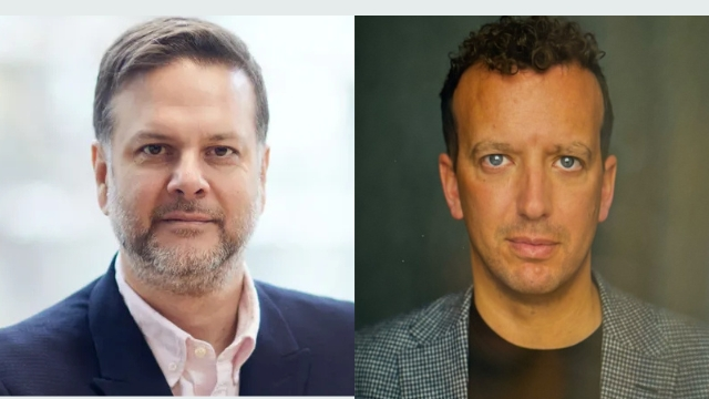 Side-by-side portrait photos of Tony Singh and Alex-Key Jelski in formal attire.
