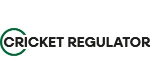 Official logo of Cricket Regulator featuring bold black text with a green circular element around the letter C