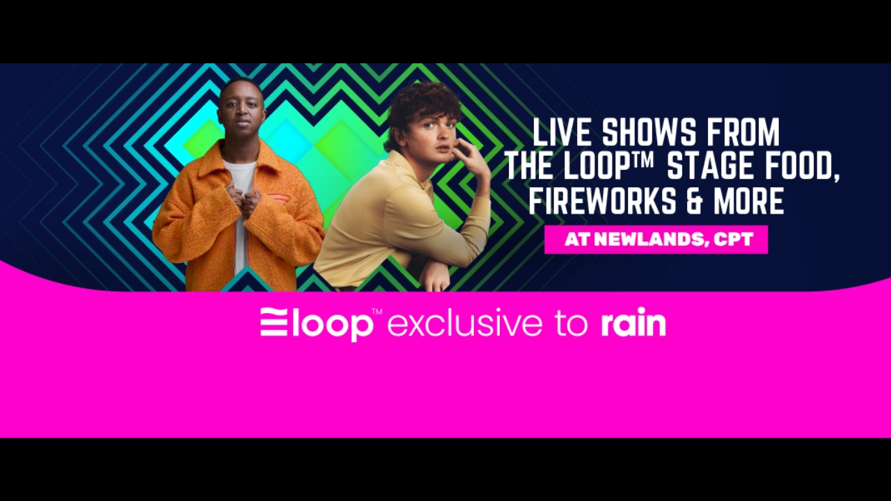 Shimza and Will Linley promote live shows at The Loop™ stage in Newlands, Cape Town, exclusive to Rain event.