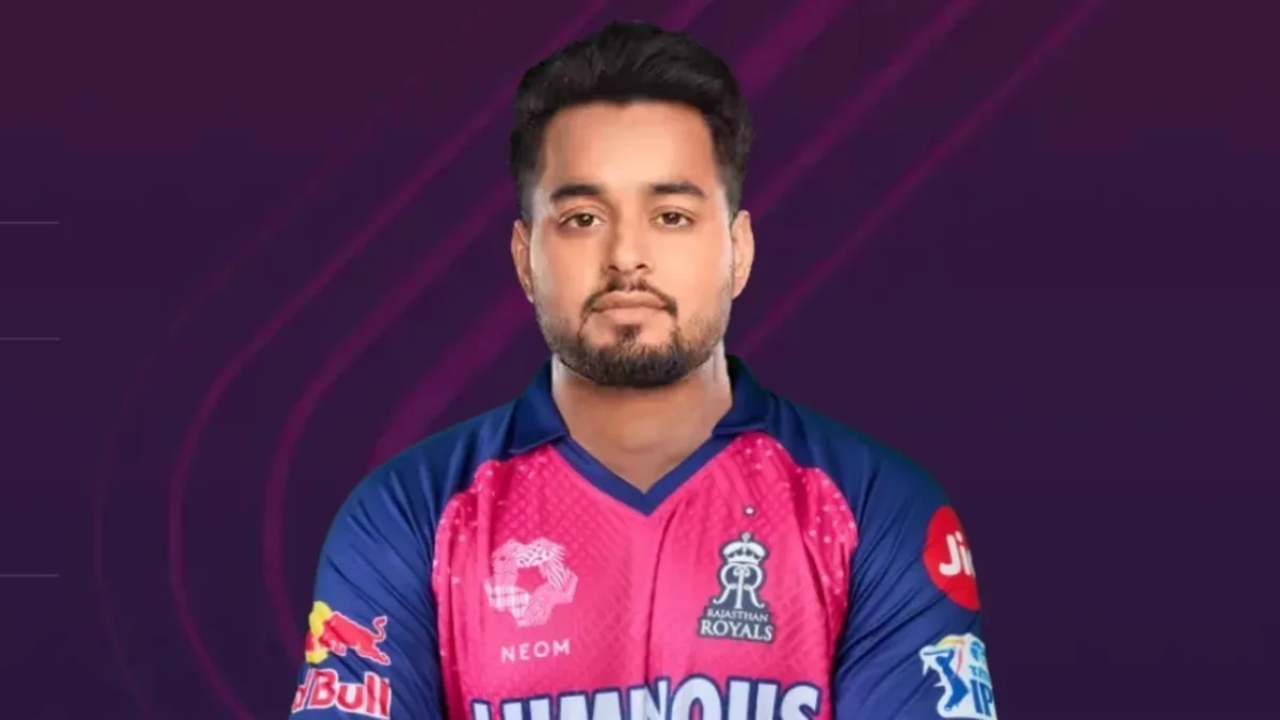 Sushant Mishra in Rajasthan Royals jersey during IPL 2025 season