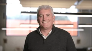 Heath Mills, Chief Executive of the New Zealand Cricket Players Association (NZCPA), posing for a portrait.