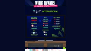 Where to watch HBL Pakistan Super League 2026 internationally with broadcasters like ESPN, Willow TV, Tapmad, Dialog TV, and Sky Sports by region