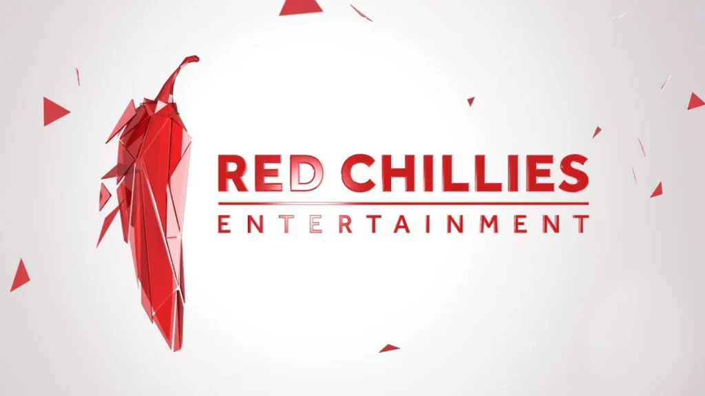 Red Chillies Entertainment logo, the film production and VFX company founded by Shah Rukh Khan.