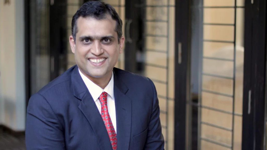 Nandan Kamath senior partner at LawNK Partners in formal suit portrait