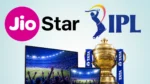 JioStar and IPL logos displayed with the IPL trophy and streaming screens representing IPL broadcast and digital streaming rights.