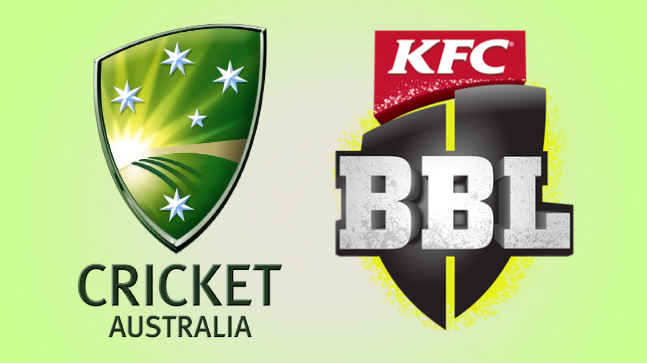 Cricket Australia and Big Bash League (BBL) logos displayed together, representing discussions around the future, investment, and growth of Australia's premier T20 cricket competition.