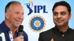 Ian Botham and Krishnamurthy Subramanian alongside the IPL and BCCI logos in a composite image related to Indian Premier League cricket.