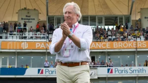 Rod Bransgrove, Chairman of Hampshire Cricket, pictured during an official engagement with the county cricket club.