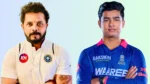 Former India fast bowler S Sreesanth and Rajasthan Royals youngster Vaibhav Sooryavanshi featured in a composite image highlighting Indian cricket talent and development.