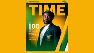 South Africa cricket captain Temba Bavuma featured in The Proteas campaign highlighting the 100 most influential people in sports.