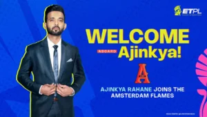 Ajinkya Rahane joins Amsterdam Flames for the European T20 Premier League